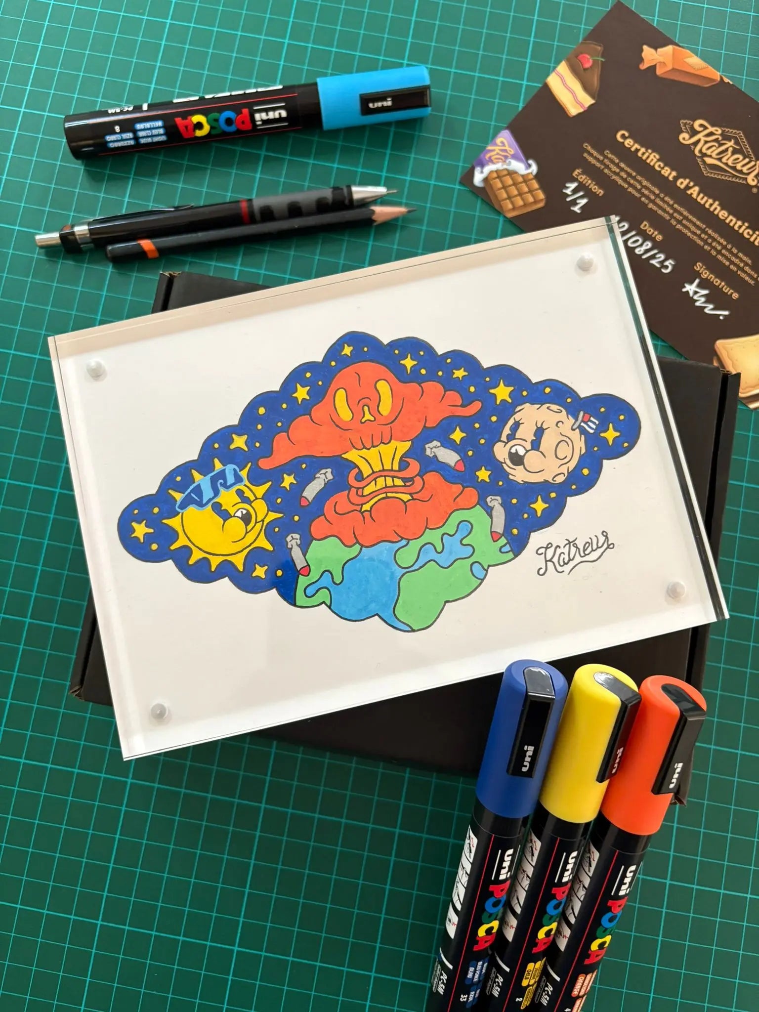 A World on Fire – Œuvre originale