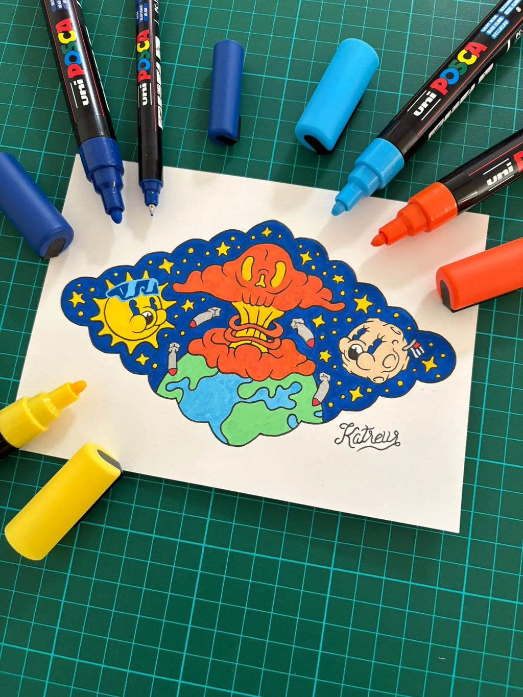 A World on Fire – Œuvre originale