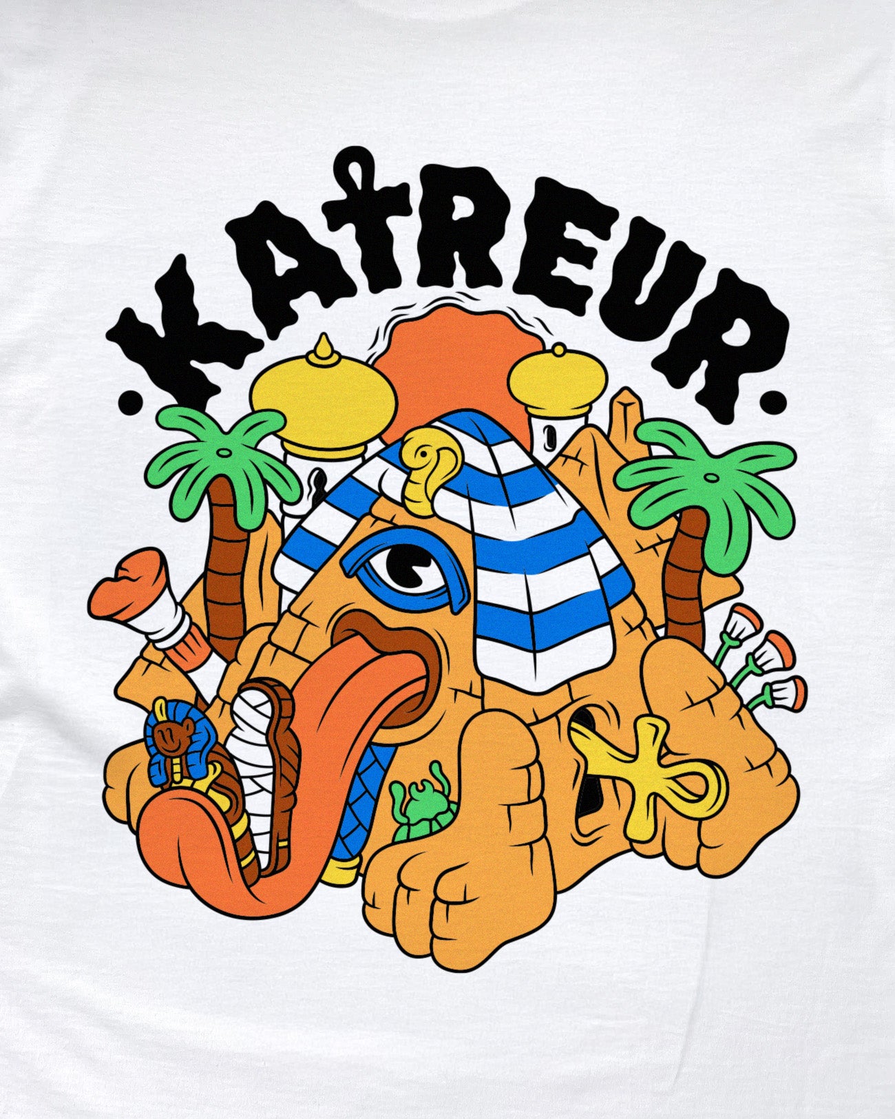 Egyptian Toy - T-Shirt Blanc