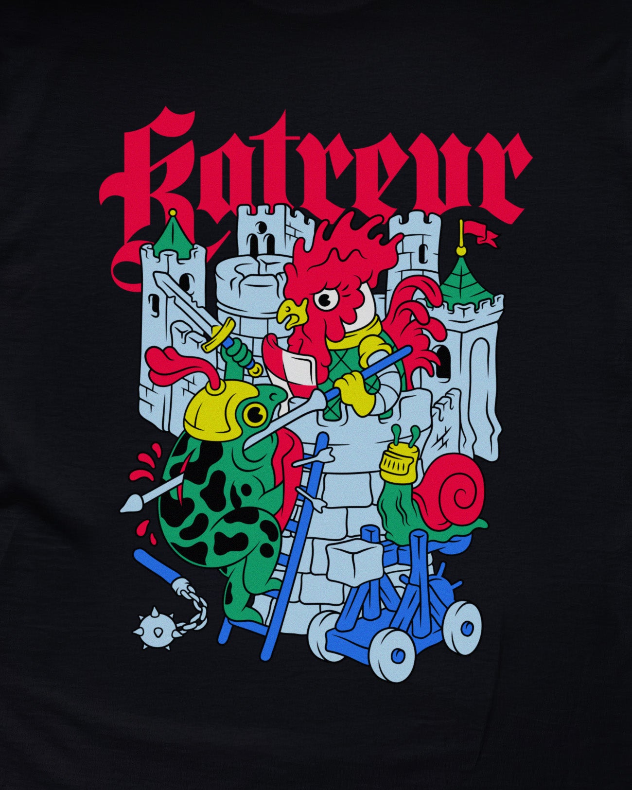 Royal Kingdom T-Shirt Noir